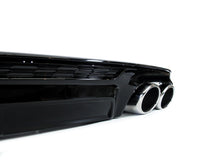 Rear Diffuser W/ Chrome Exhaust Tips For Audi A6 C8 Sedan S-Line S6 2019-2022