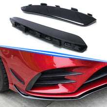 Front Lip Spoiler Aero Kit Side Canards for Mercedes W177 V177 A220 A250 A35 AMG