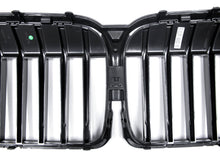 Gloss Black Front Kidney Grille Grill For BMW 7 Series G11 G12 Sedan LCI 19-23