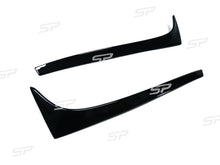 For VW Golf MK7 Spoiler Rear Window Canard Air Splitter Flaps Side Wing Trim Cover 13-20