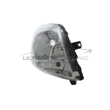 Headlights for Vauxhall Vivaro Van 2006-2015 Chrome Headlamps