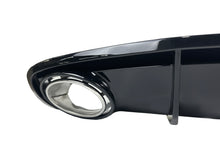 Rear Diffuser Exhaust Tips Replacement for Audi A4 B8.5 Standard Bumper 13-16