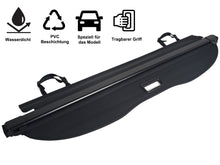 Parcel Shelf Boot Load Luggage Cover Blind Trunk Black for Subaru Forester IV SJ 12-18 sc13