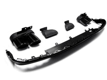 Rear Diffuser W/ Black Exhaust Tips For Audi A6 C8 S6 S-Line 2019-2022 di133