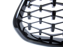 Glossy Black Diamond Front Kidney Grille Grill for BMW X2 F39 18-23
