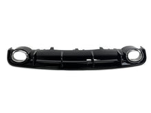 Rear Bumper Diffuser + Muffler Tips For Audi S6 A6 S-line C7.5 16-18