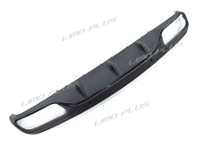 Glossy Black Rear Diffuser Exhaust Tips for Mercedes C205 A205 AMG Bumper