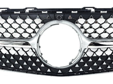 Chrome diamond front grille for Mercedse-Benz C-Class W206 Sedan 2022-2024 Non-amg