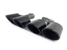 Black Rear Diffuser Exhaust Tips - BMW X3 G01 xDrive30i Sport 18-21