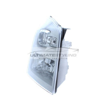 Headlights for Ford Transit Mk7 Van 2006-2014 Chrome Headlamps