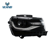 Headlights LED DRL Set For Chevrolet Camaro 2014 2015 Front Lamps Assembly