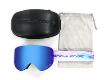 UV Protection Ski Glasses Anti-Fog Snow Goggles Windproof with OTG design For Ladies and Men HB-197B