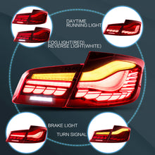 LED Tail Lights For 2011-2017 BMW 5 Series F10 F18 Sequential Signal