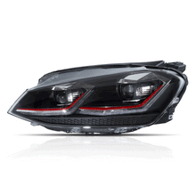 Full LED Projector Headlights For 2014-17 Volkswagen Golf MK7 w/Sequential