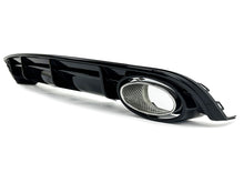 Rear Bumper Diffuser + Muffler Tips For Audi S6 A6 S-line C7.5 16-18