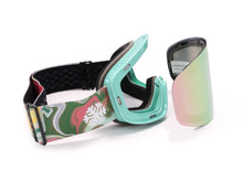 UV Protection Ski Glasses Anti-Fog Snow Goggles Windproof with OTG design For Ladies and Men HB-197B