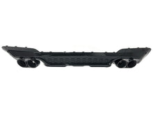 Black Rear Diffuser Exhaust Tips - BMW X3 G01 xDrive30i Sport 18-21
