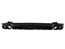 Rear Diffuser W/ Black Exhaust Tips For Audi A6 C8 S6 S-Line 2019-2022 di133
