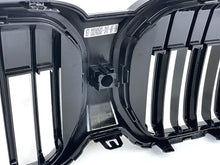 Front Kidney Grille Mesh Grill Dual Slats Style For BMW IX3 2022-2023