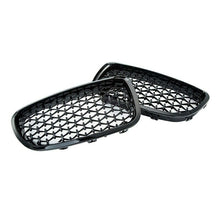 Gloss Black Diamond Kidney Grill For BMW 5 Series F10 Saloon F11 Estate 2010-2016