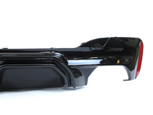 Glossy Black Rear Diffuser w/ LED Lights for BMW 5 Series G30 Sedan Sport Bumper 17-22