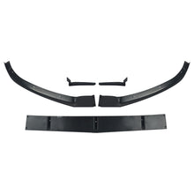 Front Lip Splitter Gloss Black For Mercedees C205 W205 A205 AMG Line
