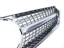 Front Diamond Grille Grill For Mercedes-Benz E-Class W207 C207 Coupe 2010-2013 W/O Camera