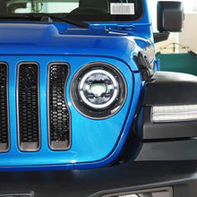 For Jeep Wrangler JL Gladiator 2018-2024 Headlights FULL LED Front Lamps