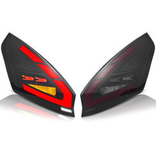 Smoked LED Tail Lights For Ford Fiesta Hatchback SE ST 2008-2019 W/Dynamic