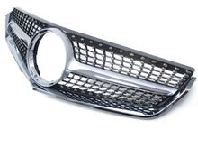 Front Diamond Grille Grill For Mercedes-Benz E-Class W207 C207 Coupe 2010-2013 W/O Camera