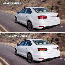 LED Sequential Smoked Rear Lights for VW Jetta 2011-2014 Tail Brake Lamps