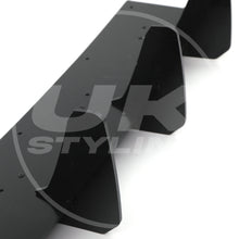 Rear Blade Diffuser Bumper Splitter Gloss Black for AUDI S3 Hatchback 8V 17-20