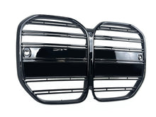 Double Line Front Bumper Center Grille For BMW 4 Series G22 G23 2 Door 2020-2024