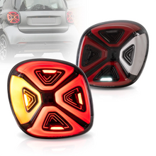 2015-2020 For Mercedez Smart 453 Fortwo Forfour LED Tail Lights Smoked Clear