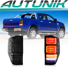 LED Tail Lights For 2012-2018 Ford Ranger W/ Sequential Indicator