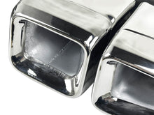 Chrome Dual Muffler Pipe Exhaust Tips For Mercedes Benz CLS W218 C218 C219 W221 S63 AMG W212 et91