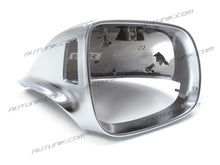 Matt Chrome Mirror Cover Caps For AUDI Q5 8R SQ5 09-17 Q7 10-15 With Lane Assist mc35
