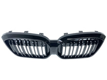 Front Kidney Grille Mesh Grill Dual Slats Style For BMW IX3 2022-2023