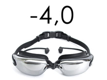 Swimming Goggles with Prescription Anti-Fog UV Protection Goggles -1.5 to -8.0 for Men and Women