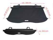 Parcel Shelf Boot Load Luggage Cover Blind Trunk Black for Subaru Forester IV SJ 12-18 sc13
