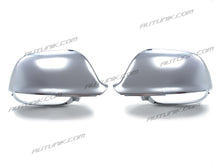Matt Chrome Mirror Cover Caps For AUDI Q5 8R SQ5 09-17 Q7 10-15 With Lane Assist mc35