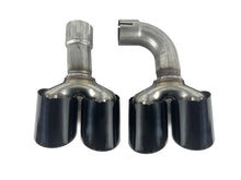 Black Rear Diffuser Exhaust Tips - BMW X3 G01 xDrive30i Sport 18-21