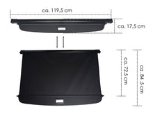 Parcel Shelf Boot Load Luggage Cover Blind Trunk Black For BMW X5 G05 2018+