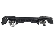 Black Rear Diffuser Exhaust Tips - BMW X3 G01 xDrive30i Sport 18-21