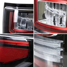 Smoked LED Tail Lights for 2015-2020 Ford F150 F-150 Yellow Turn Singal