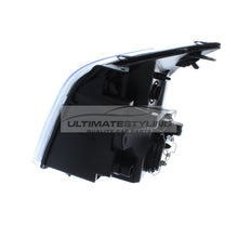 Headlights for Ford Transit Mk7 Van 2006-2014 Chrome Headlamps