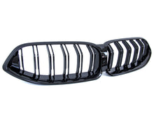 Glossy Black Front Kidney Grille Grill for BMW G14 8 Series W/O Camera