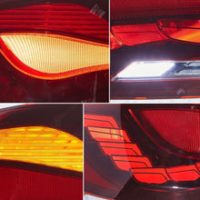 GTS Red Tail Lights W/Animation For BMW 2 Series 2014-2021 F22 F23 F87 Rear Lamps