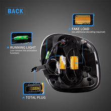 2015-2020 For Mercedez Smart 453 Fortwo Forfour LED Tail Lights Smoked Clear