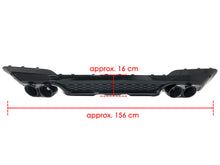 Black Rear Diffuser Exhaust Tips - BMW X3 G01 xDrive30i Sport 18-21